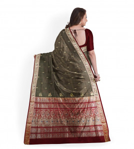 PMK BUMBERG COT SAREES WITH BLOUSE