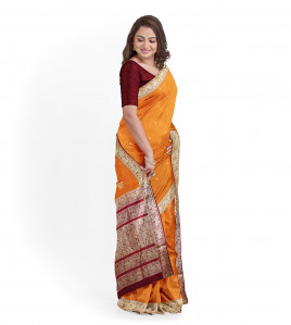 PMK BUMBERG COT SAREES WITH BLOUSE