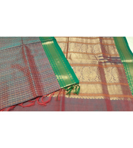PMK 1000 BUTTA SILK COT SAREES