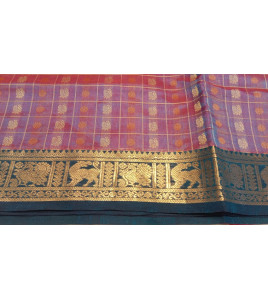 PMK 1000 BUTTA SILK COT SAREES