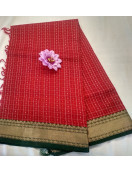 PMK 1000 BUTTA SILK COT SAREES