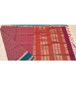 PMK 1000 BUTTA SILK COT SAREES