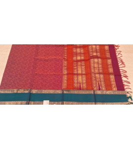 PMK 1000 BUTTA SILK COT SAREES