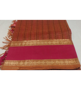 PMK 1000 BUTTA SILK COT SAREES