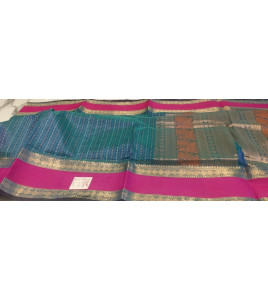 PMK 1000 BUTTA SILK COT SAREES
