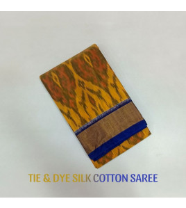 COTTON X KORA SILK TIE DYE SAREES CHINNLAPATTI