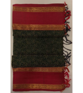 PMK 1000 BUTTA SILK COT SAREES