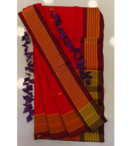 ARUPPUKOTTAI 60S COTTON SAREES WITH BLOUSE