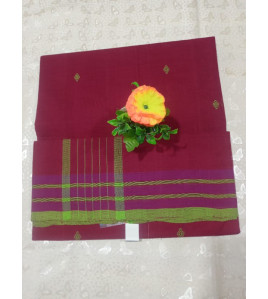 ARUPPUKOTTAI 60S COTTON SAREES WITH BLOUSE