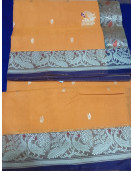 PMK BUMBERG COT SAREES WITH BLOUSE
