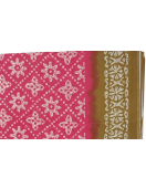 60s PRINTED COTTON SAREE