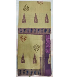 SALEM BLOCK PRINT COTTON SAREES