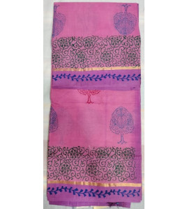 SALEM BLOCK PRINT COTTON SAREES