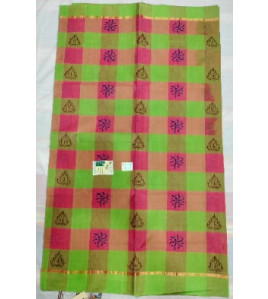 SALEM BLOCK PRINT COTTON SAREES