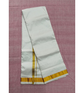 PURE SILK AND HF ZARI DHOTHY