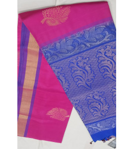 SOFT SILK SAREE WITH BLOUSE