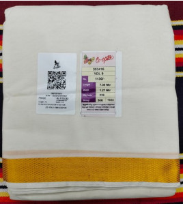 PL POLYESTER VISCOSE X COTTON DHOTHY 10X6