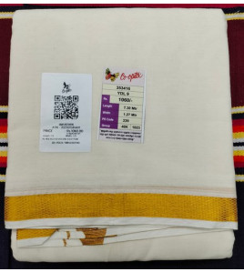 PL POLYESTER VISCOSE X COTTON DHOTHY 10X6