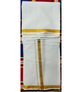 PL POLYESTER VISCOSE X COTTON DHOTHY 10X6