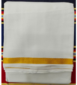 PL POLYESTER VISCOSE X COTTON DHOTHY 10X6