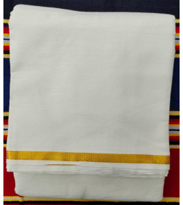 PL POLYESTER VISCOSE X COTTON DHOTHY 10X6