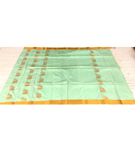 PL Polyester Big Butta Softee saree Jacquard