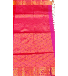 PL Polyester Big Butta Softee saree Jacquard