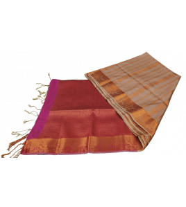 PL Polyester Big Butta Softee saree Jacquard