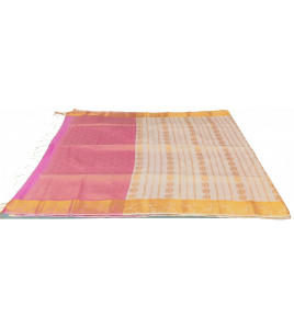 PL Polyester Big Butta Softee saree Jacquard