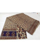 KALAMKARI PRINTED COTTON SAREE