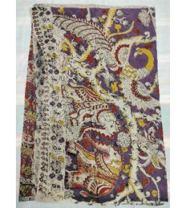 KALAMKARI PRINTED COTTON SAREE
