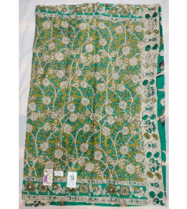 KALAMKARI PRINTED COTTON SAREE