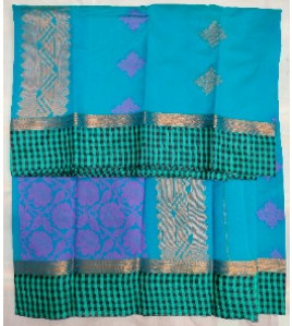 PL Saree Cotton Korvai Border