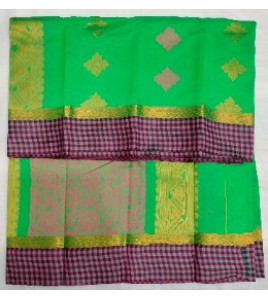 PL Saree Cotton Korvai Border