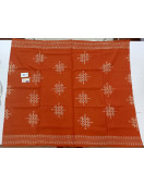 PL COTTON SAREES WITH WAX DOT PRINT DESIGNS