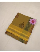 PL Salem Sarees Hand Block Printed Saree