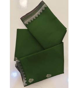 PL Salem Silk Finish Border Saree