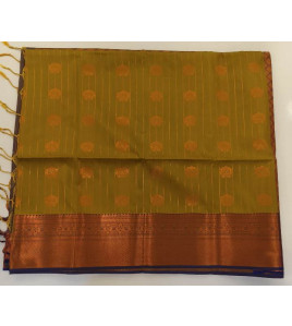 PL Polyester Big Butta Softee saree Jacquard