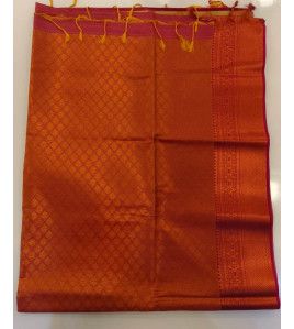 PL Polyester Big Butta Softee saree Jacquard