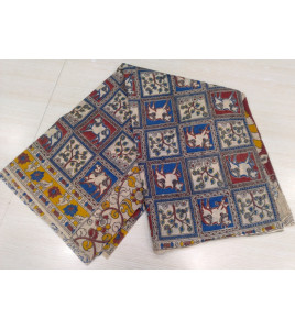 KALAMKARI PRINTED COTTON SAREE
