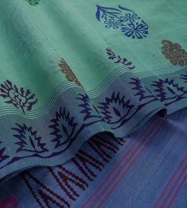 SALEM BLOCK PRINT COTTON SAREES