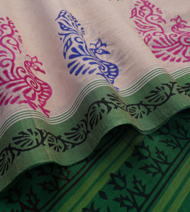 SALEM BLOCK PRINT COTTON SAREES