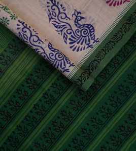 SALEM BLOCK PRINT COTTON SAREES