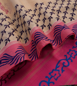 SALEM BLOCK PRINT COTTON SAREES