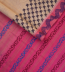 SALEM BLOCK PRINT COTTON SAREES