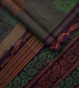 SALEM BLOCK PRINT COTTON SAREES