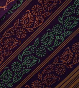 SALEM BLOCK PRINT COTTON SAREES