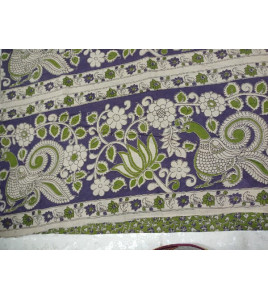 KALAMKARI PRINTED COTTON SAREE