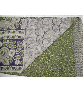 KALAMKARI PRINTED COTTON SAREE