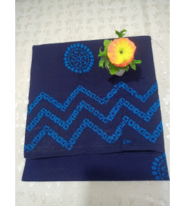 PL COTTON SAREES WITH WAX DOT PRINT DESIGNS